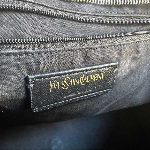 Yves Saint Laurent Classic Cabas ChYc Small Bag Soft Goatskin Leather Pre-Loved - Picture 14 of 16